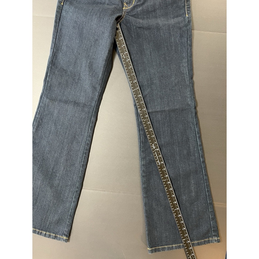 Old Navy The Diva Low Rise Stretch Flared Jeans Women's Size 6 Dark Wash NWT Y2K - Picture 10 of 11